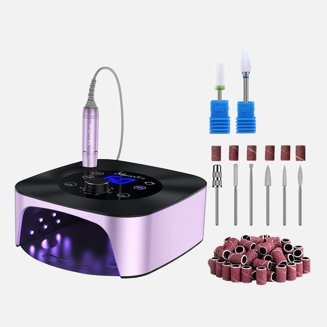 XC320C 2 in 1 Nail Lamp with Nail Drill Kit - Image 4