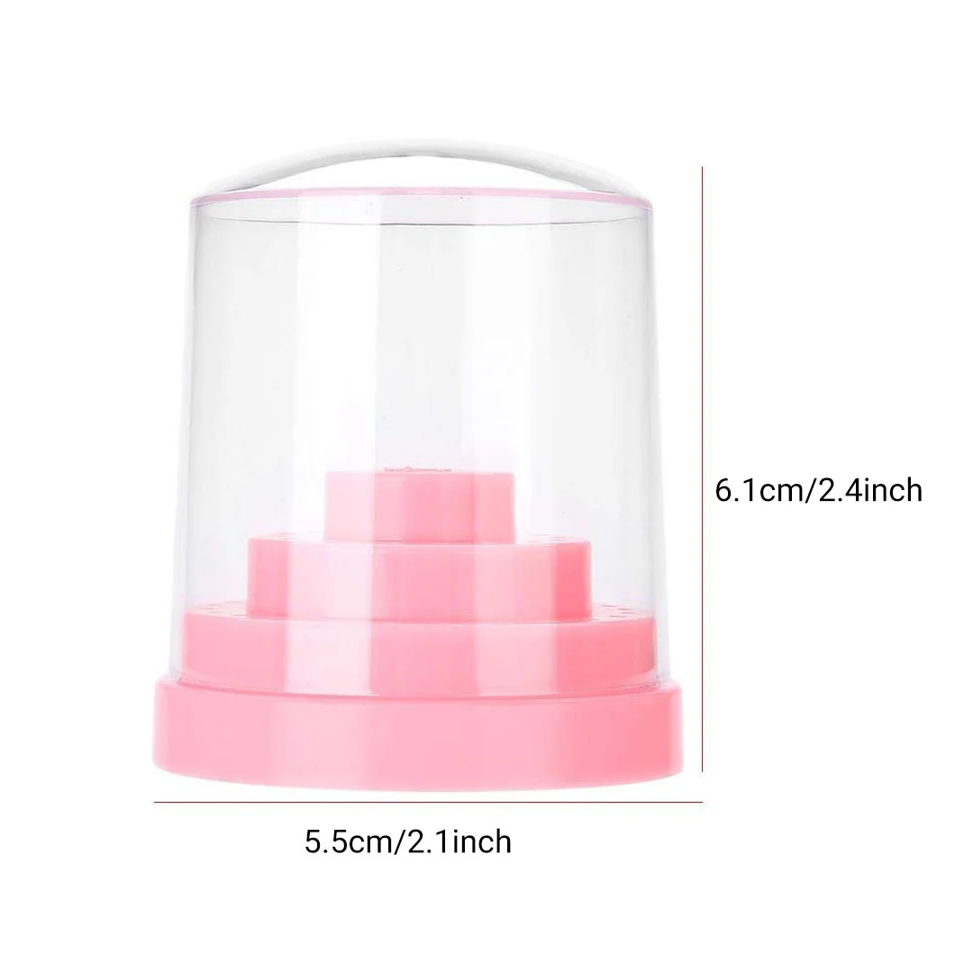 Acrylic Nail Drill Bits Holder Stand (48 Holes) - Image 5