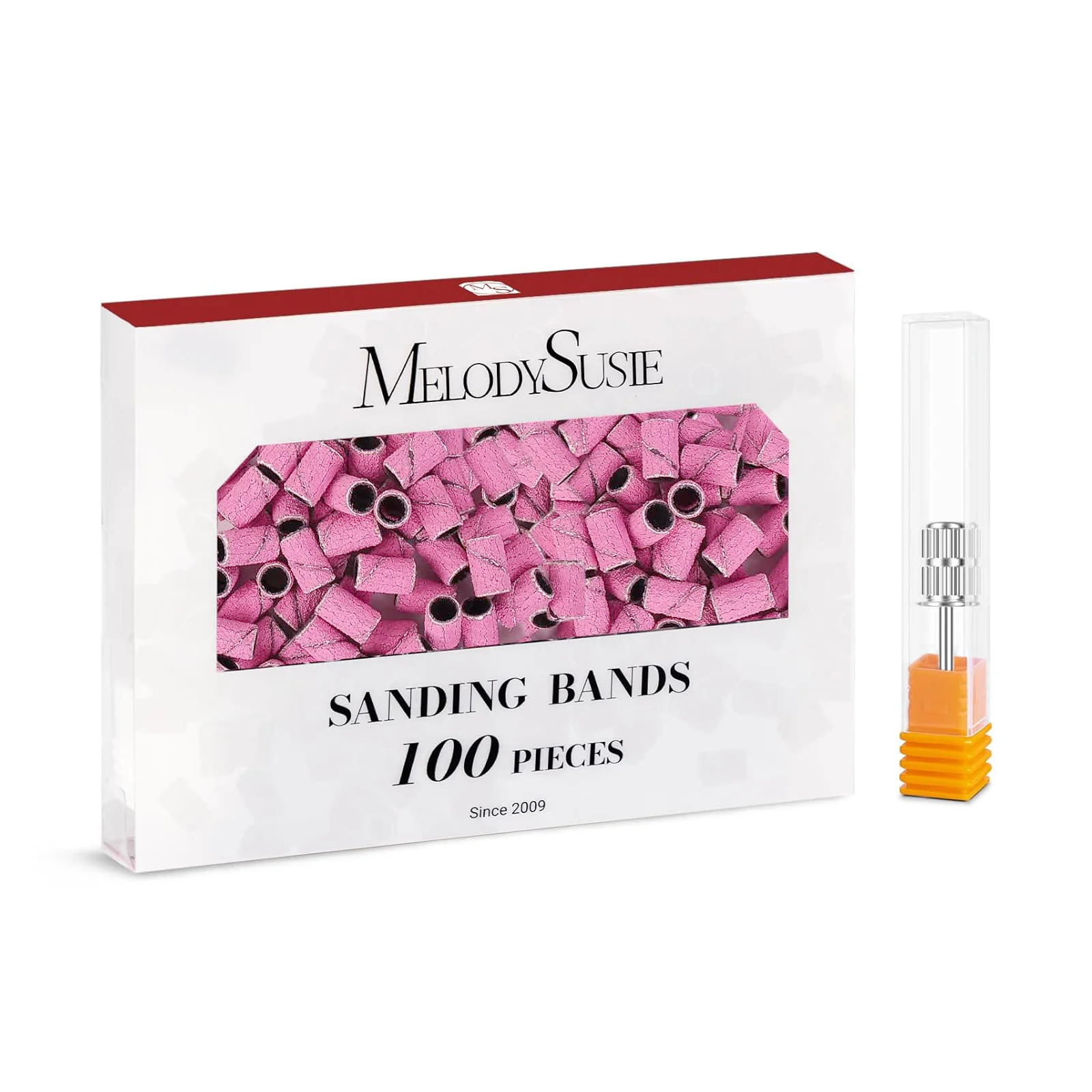 Colorful 100pcs Professional Sanding Bands With Mandrel Drill Bit - Image 25