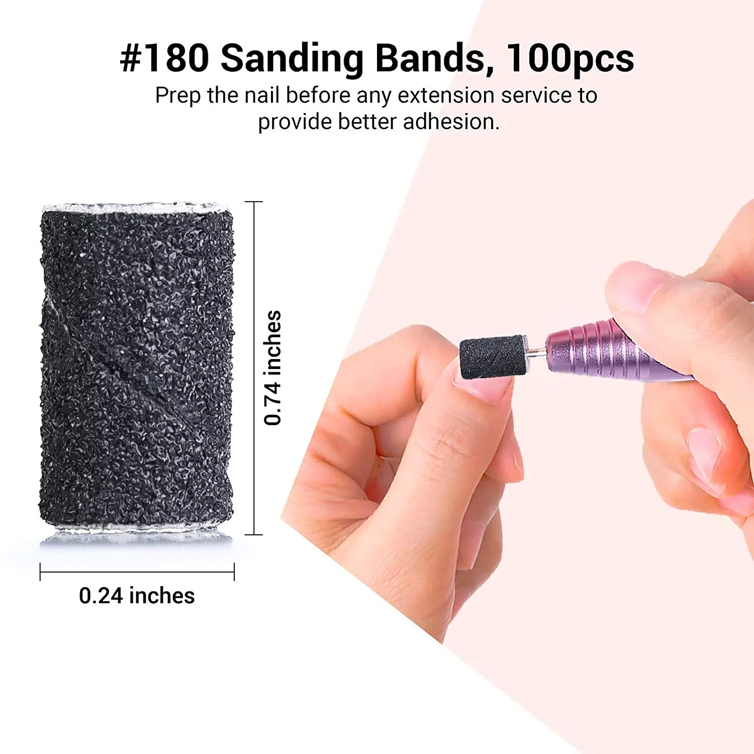 Colorful 300pcs Professional Sanding Bands - Image 6
