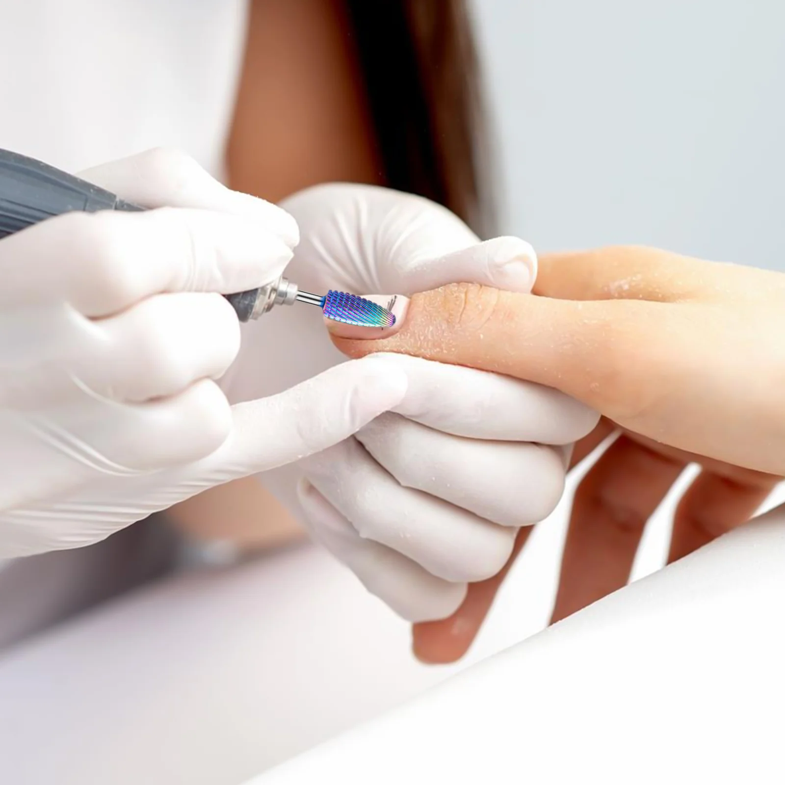 New Colorful Tungsten Carbide Nail Drill Bits Set (10pcs) - Image 5