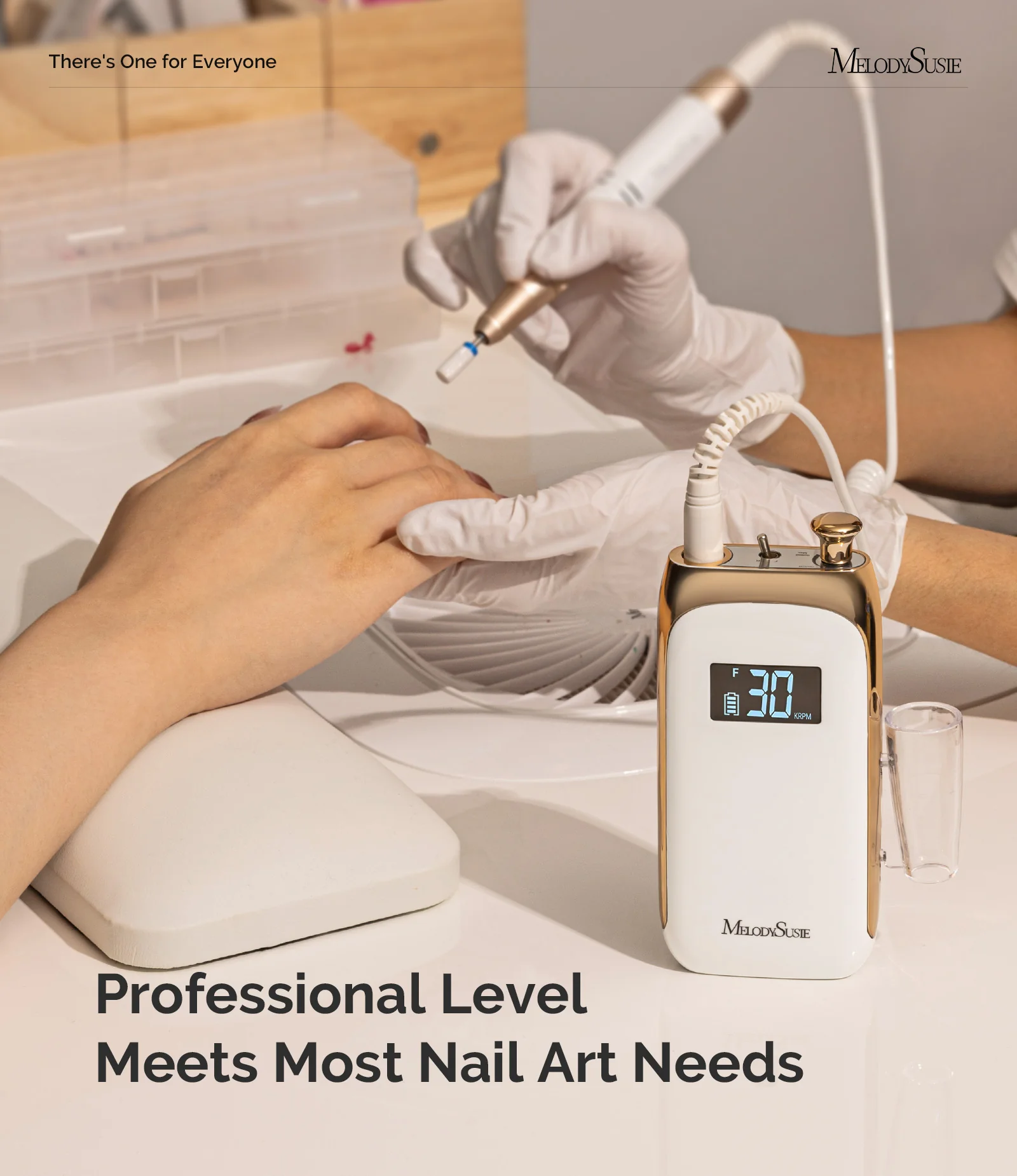 Jade(SC320C) Rechargeable Nail Drill 30,000RPM - Image 7