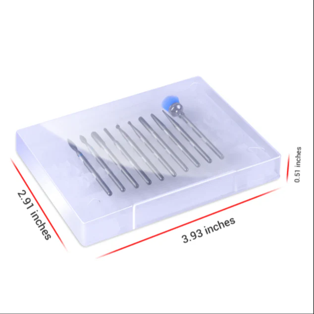 Sanitizer Box Diamond Cuticle Bits Set - Image 5