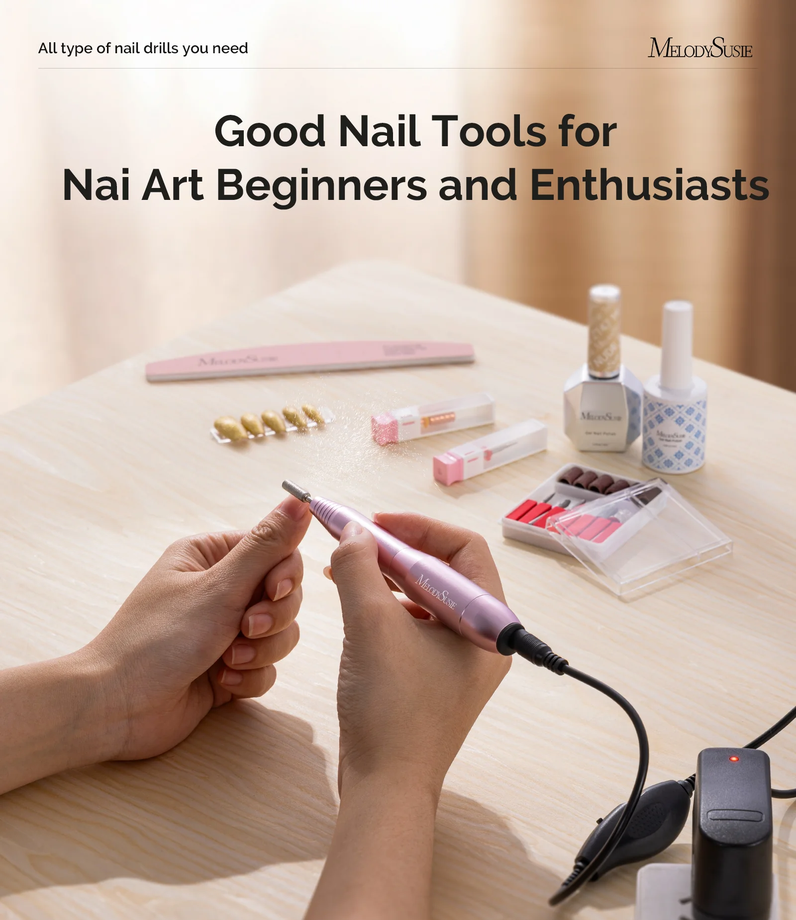 Sheen(PC120B) Pen-Shaped Portable Nail Drill 20,000RPM - Image 6