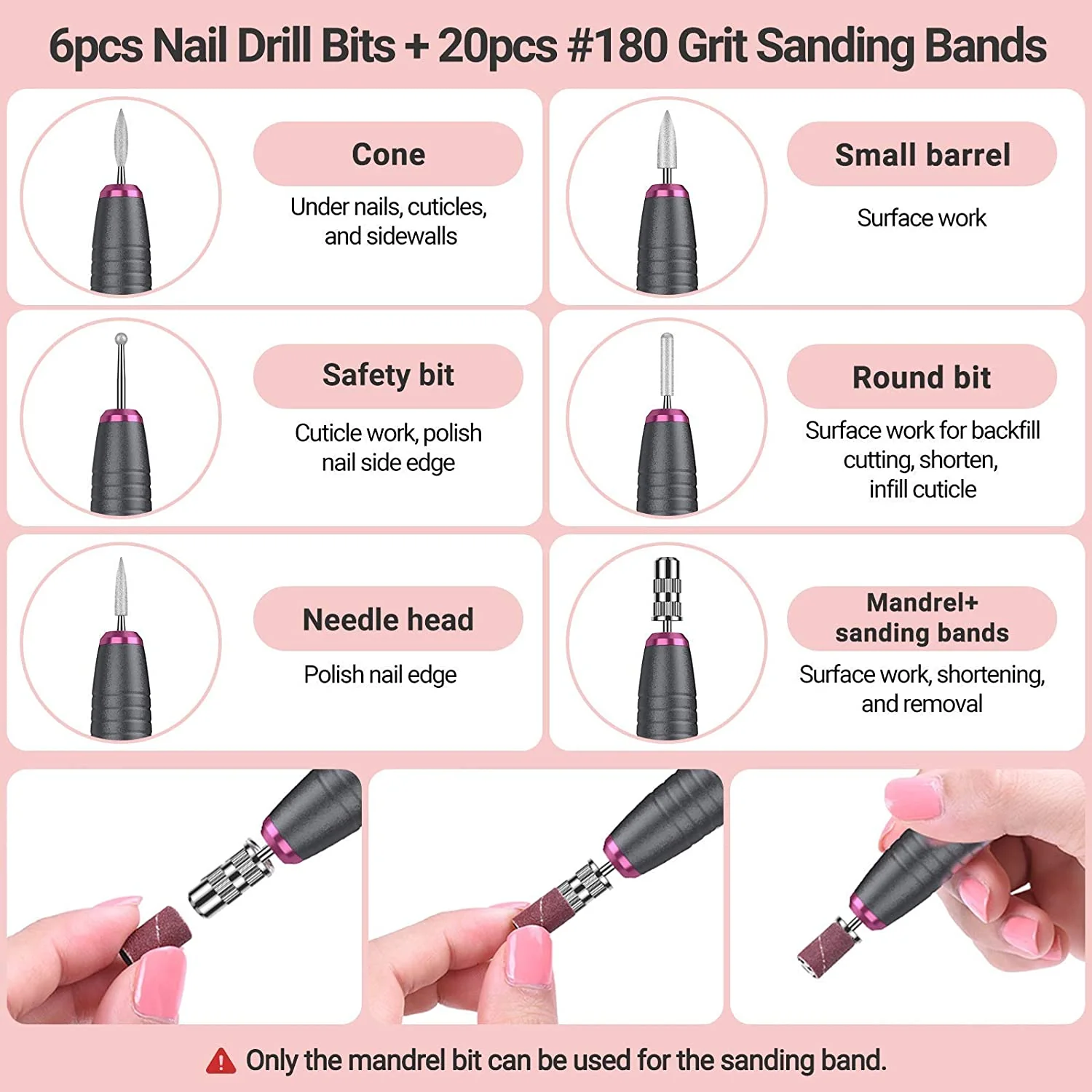 Silvia(PC150C) Pen-Shaped Portable USB Nail Drill 20,000RPM - Image 13