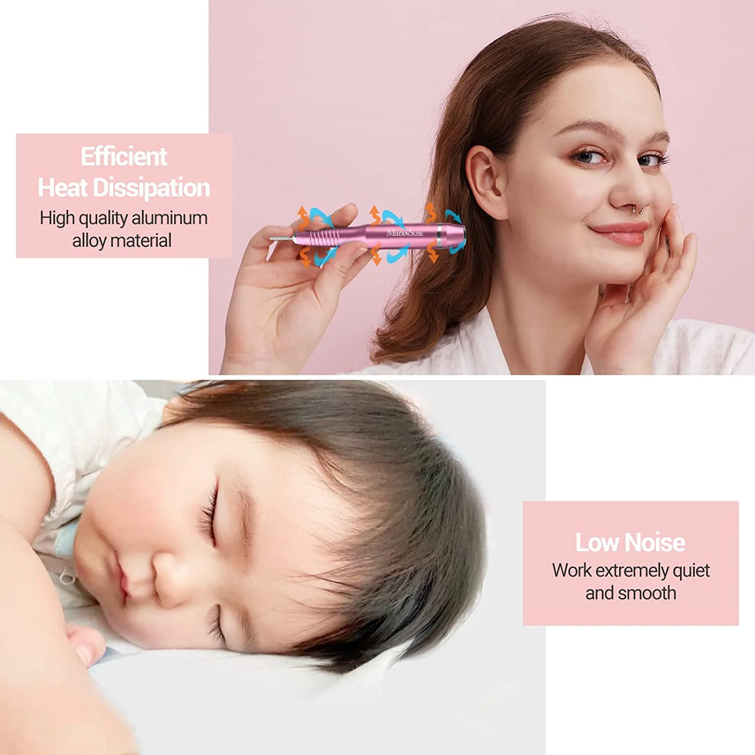 Silvia(PC150C) Pen-Shaped Portable USB Nail Drill 20,000RPM - Image 6