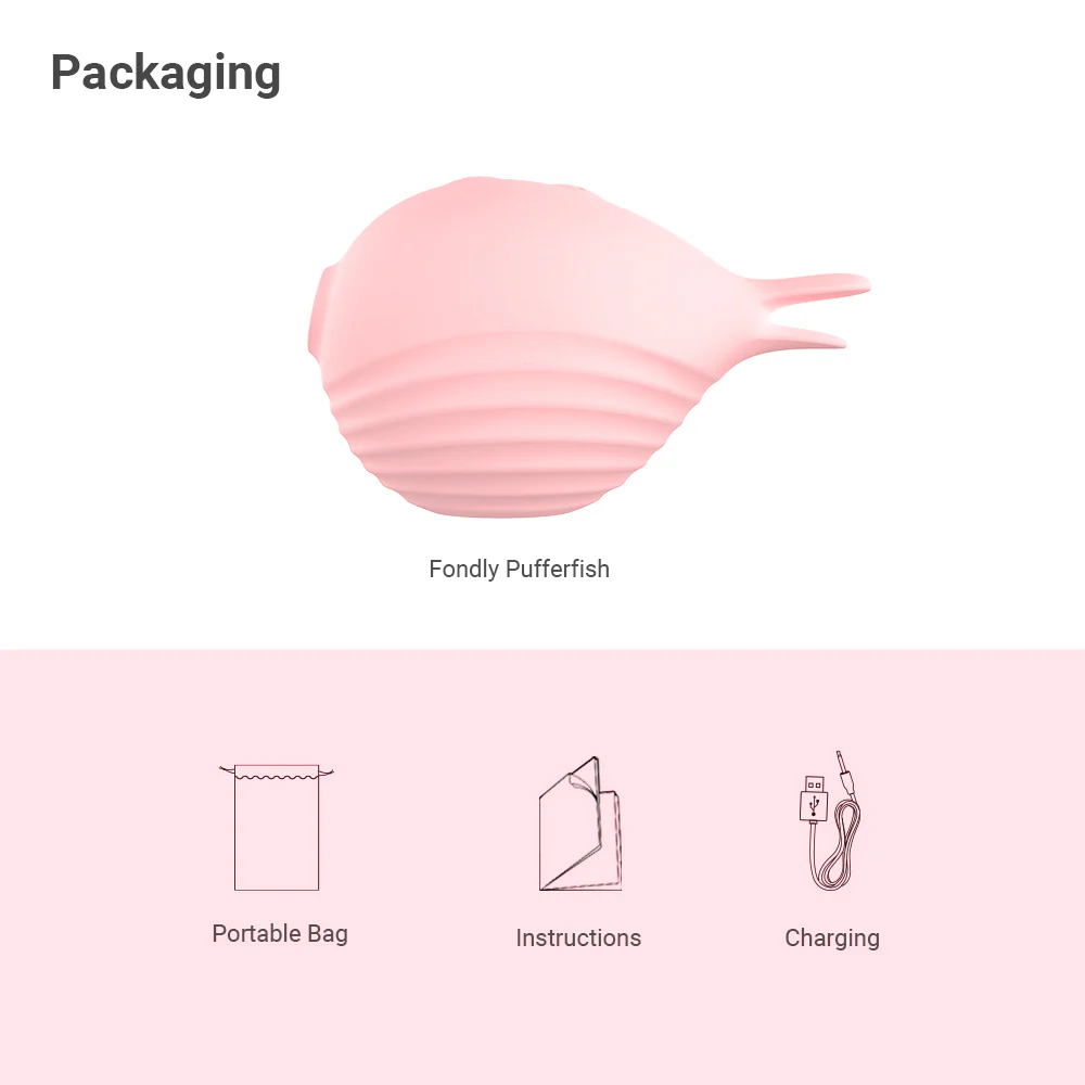 Sucking Vibrating Egg Massager with Magical Tail - Image 14